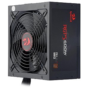 FONTE ATX 750W 80+ GOLD RGPS-750W FULL MOD REDRAGON