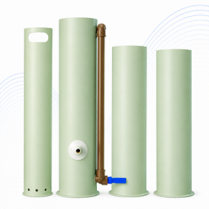 Conjunto Lavador de Pipetas em PVC - J.Prolab