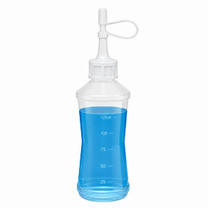 Almotolia em Polietileno 125 mL Natural com Bico Reto – J.Prolab