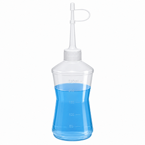 Almotolia em Polietileno 250 mL Natural com Bico Reto – J.Prolab