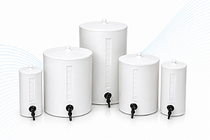 Barrilete em PVC 20 Litros Natural – J.Prolab
