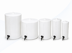 Barrilete em PVC 50 Litros Natural – J.Prolab