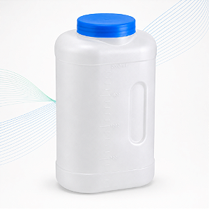 Coletor de Urina 24 h Natural em PE (2 L / 2.000 mL) com Selo – Pacote com 44 unidades – J.Prolab