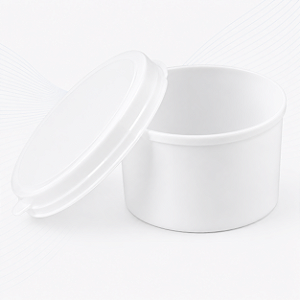 Coletor em Polipropileno 20 mL Branco Leitoso sem Montar com Tampa de Pressão – Pacote com 1.000 Unidades – J.Prolab
