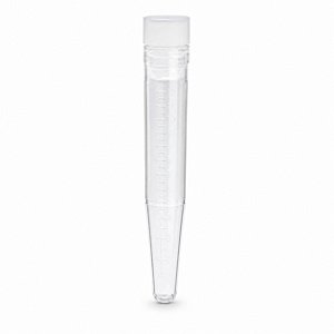 Tubo Graduado com Tampa 12 mL em Polipropileno (PP) Transparente