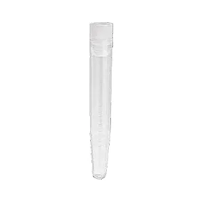 Tubo Graduado Polipropileno (PP) 12ml transparente c/1000 peças