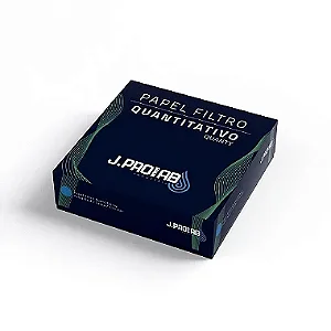Papel Filtro Quantitativo 33cm - Faixa Azul / Lenta / Circular