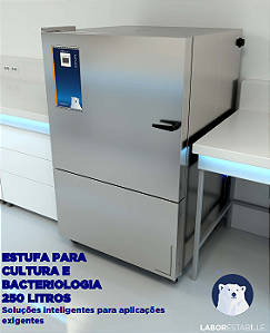 Estufa P/ Cult Bacte 350L C/Circulacao De Ar Temp Amb +7'C Ate 60'C 220V