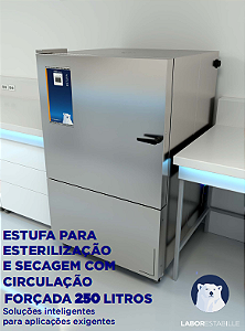 Estufa P/ Est E Sec C/Circ Ar Forcado 250L Temp Amb +7'C Ate 200'C 220V