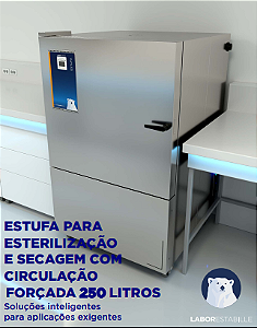 Estufa P/ Est E Sec C/Circ Ar Forcado 350L Temp Amb +7'C Ate 200'C 220V