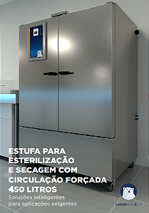 Estufa P/ Est E Sec C/Circ Ar Forcado 450L Temp Amb +7'C Ate 200'C 220V