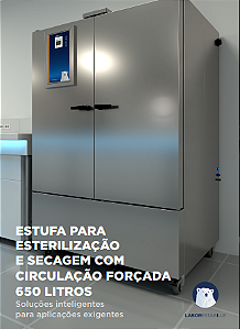 Estufa P/ Est E Sec C/Circ Ar Forcado 650L Temp Amb +7'C Ate 200'C 220V