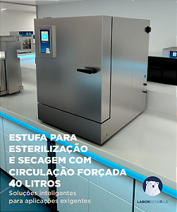 Estufa P/ Est E Sec C/Circ Ar Forcado 40L+Dali Temp Amb +7'C Ate 300'C 220V