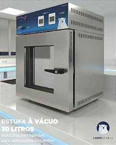 Estufa A Vacuo 30L Temp Amb +5'C Ate 200'C 220V