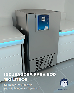 Incubadora Bod 150L+Dali Temp 15'C A 60'C 220V