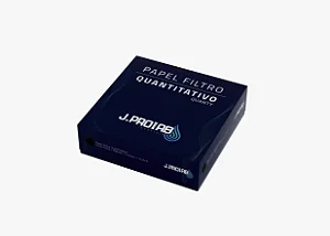 Papel Filtro Qualitativo JP 42 Faixa Azul 33 cm Filtração Lenta - J.Prolab