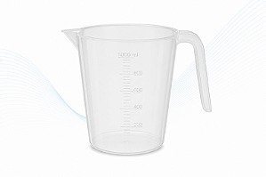 Jarra Graduada em Alto Relevo 1000 mL Ref. 350 - J.Prolab