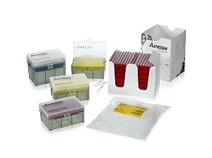 PONTEIRA UNIVERSAL AMARELA NÃO ESTÉRIL 200 µL AXYGEN