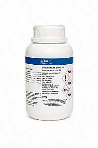 Bissulfito de sódio P.A. 500 g — J.Proquímicos