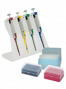 KIT INICIAL 4 MICROPIPETAS LABMATE PRO (10, 20, 200, 1000 µL