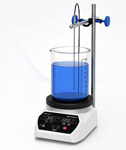 Agitador Magnético com Aquecimento até 550 °C, Capacidade de 20 L, 2.200 rpm, 220 V — BAUMANN