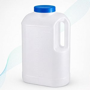 Coletor de Urina 24 h Natural em PE (3 L / 3.000 mL) com Selo – Pacote com 30 unidades – J.Prolab