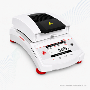 Balança Analisadora de Umidade MB62 (90 g x 0,001 g / 0,01%) com Aquecimento por Fibra de Carbono, USB e RS232 - OHAUS