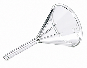 Funil analítico para filtração 60° com haste curta Pyrex - Corning