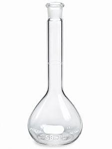 Balão volumétrico classe A ASTM com tampa HDPE Pyrex - Corning