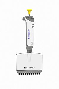 Micropipeta Monocanal de Volume Variável 1000–10000 µL – Baumann
