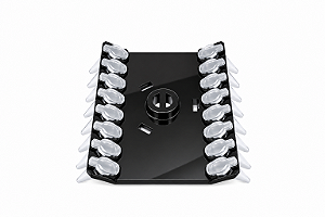 Rotor magnético para 2 tiras PCR de 8 tubos, 16 × 0,2 mL — Baumann