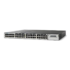 Switch Cisco WS-C3750X-48PF-S - 48x 1Gbps PoE+ - Seminovo