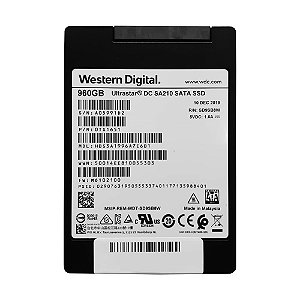 SSD SATA Western Digital 960Gb ULTRASTAR SA210 2.5" 6Gbps (0TS1651) - NOVO