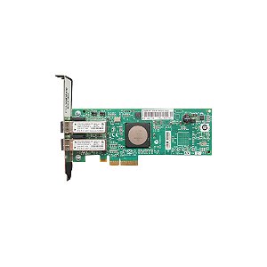 Adaptador de Rede Emulex LPE11002 Dual Fibre Channel 4GB/s HBA PCI-E4X (L2B2777) - Seminovo