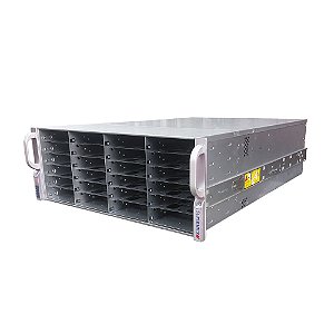 Gabinete Storage Supermicro de 24 Discos 3.5 polegadas - Seminovo