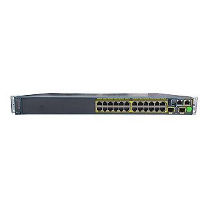 Switch Cisco 24x Portas 1Gbps + SFP 10G (WS-C2960S-24TD-L) - Seminovo