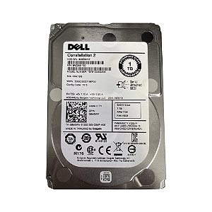 HD Seagate Constellation.2 1Tb SAS 6Gb/s 7.2K RPM 2.5" ST91000640SS (09W5WV) - Seminovo