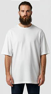 CAMISA BÁSICA BRANCA OVERSIZED - UNDER CREW