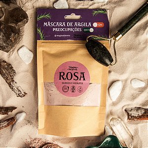 Argila Rosa em Pó SkinCare Hidratante 100g