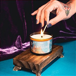 Vela Aromática Vegetal Fava de Baunilha Nº02