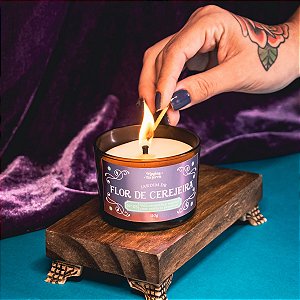 Vela Aromática Vegetal Jardim Flor de Cerejeira Nº03