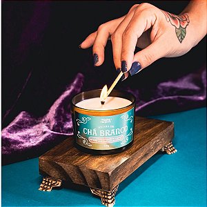 Vela Aromática Vegetal Xícara de Chá Branco Nº04