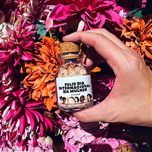 Kit 10 Sais de Chuveiro Esfoliante Lembrancinha Dia das Mulheres (Empoderamento Feminino)
