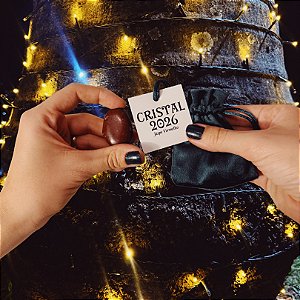 Kit 10 Jaspe Vermelha Cristal de 2026 Lembrançinha