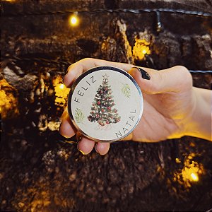 Kit 10 Mini Velas Aromáticas Lembrancinha de Natal 20g (Natal da Sorte)