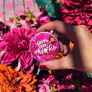 Kit 10 Lip Balm Hidratante Labial Óleo Essencial Lembrancinha Dia Das Mulheres