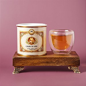 Chá Infusão Artesanal Calma de Mãe 40g Lata (Presente dia das Mães)