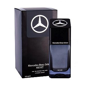 Perfume Mercedes Benz Select Night Masculino 100ml Original Selo Adipec