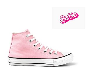 Tenis Converse Botinha alto Rosa Barbie