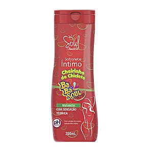 Sabonete Liquido Feminino Melancia Fresh Soul 200ml Original